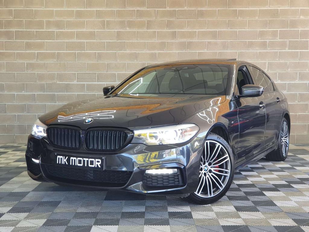 BMW 5 Serie 520 🟢2.0 DIESEL 190CV - PACK M - TOIT OUVRANT, Entreprise, Alcantara, Automatique, 190 ch