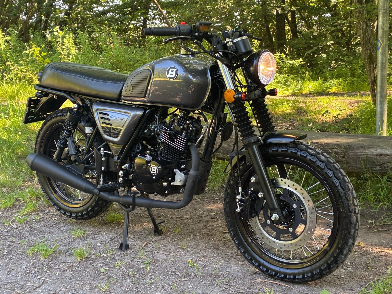 Bullit Bluroc 125 Scrambler, Motoren, Nieuw, Particulier