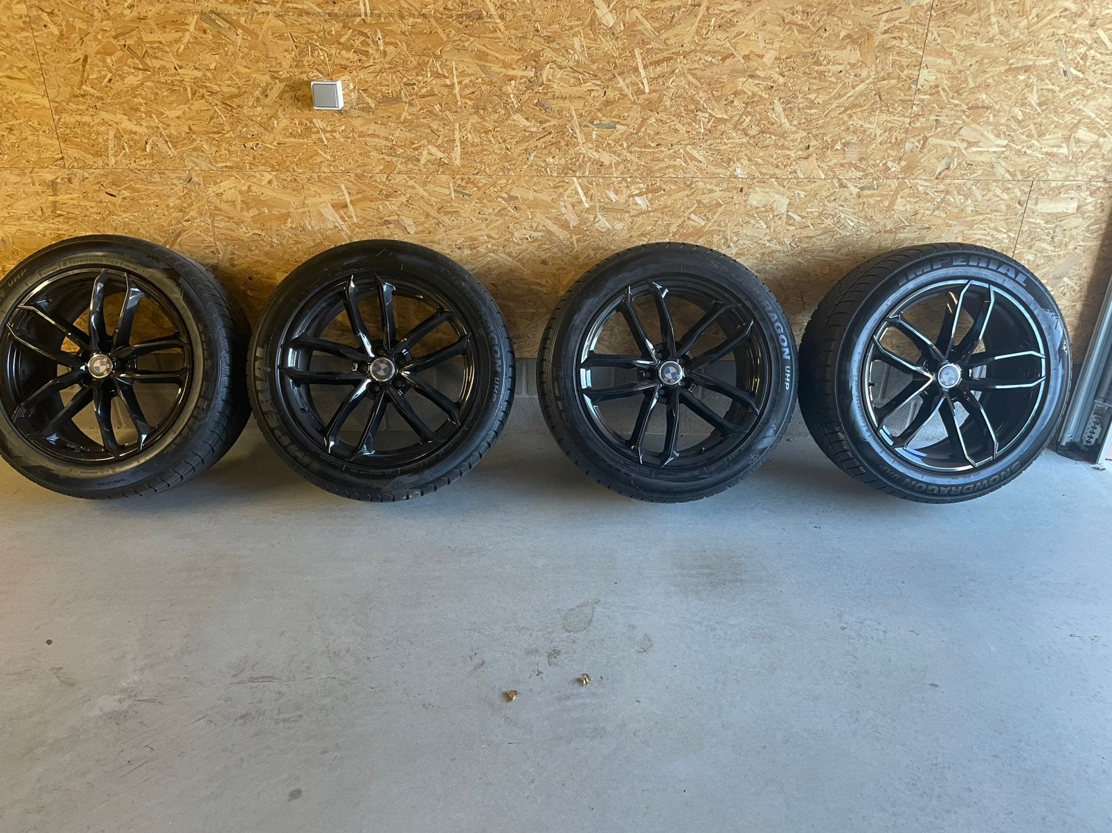 Winterset BMW X5 (model 2025), Ophalen, Gebruikt, Banden en Velgen, Winterbanden