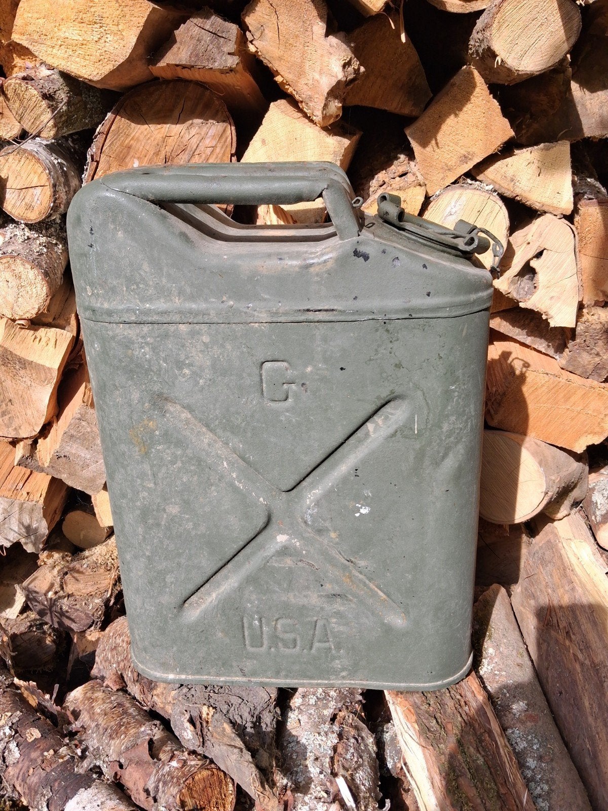 Jerrycan US Cavalier ww2 1945