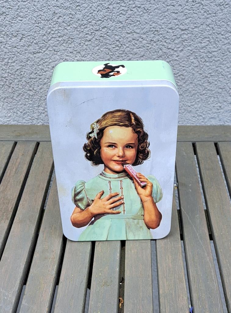 Perrette chocolade blik, Verzamelen, Ophalen of Verzenden, Gebruikt