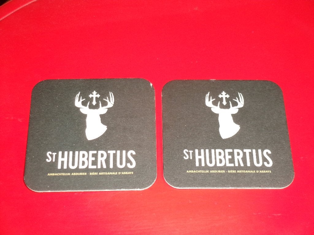 2 SOUS - BOCKS ** ST HUBERTUS **, Enlèvement ou Envoi, Neuf, Sous-bock, Autres marques
