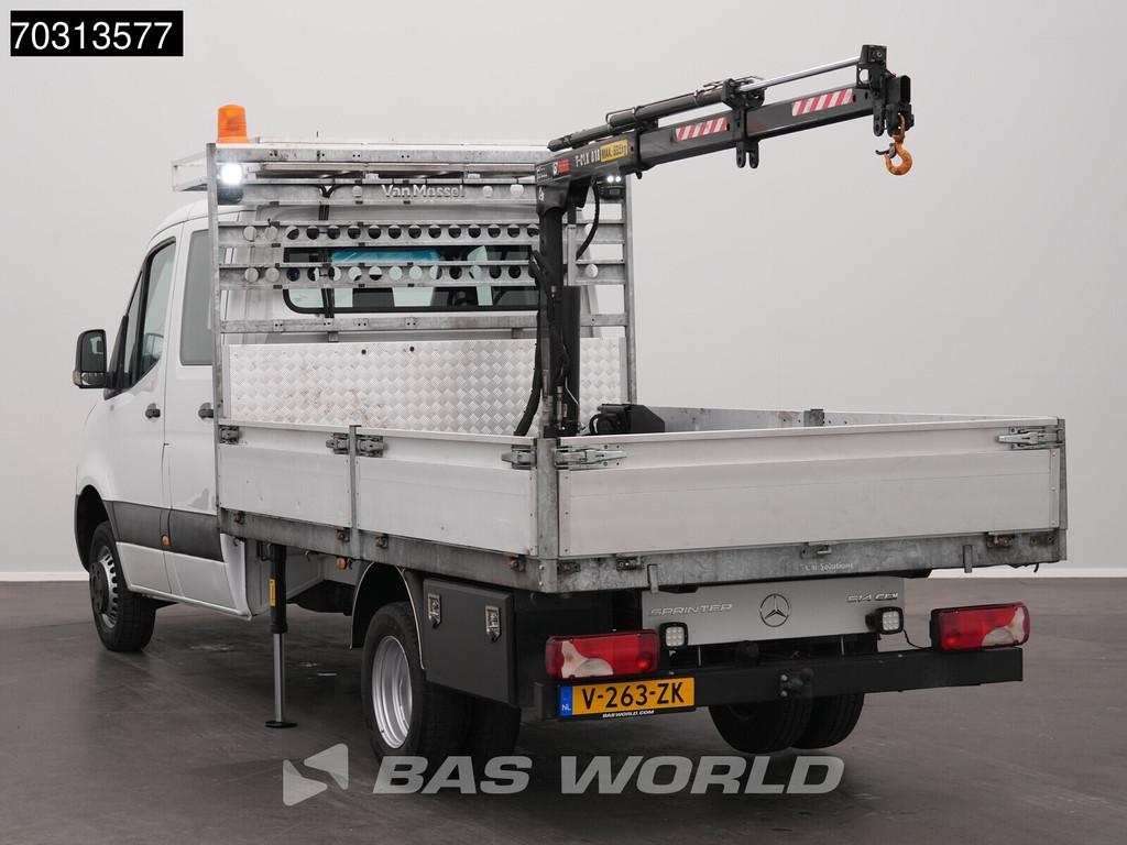Mercedes Sprinter 514 CDI Automaat Kraanwagen 995kg HIAB T-C, Auto's, Start-stop-systeem, Gebruikt, Euro 6, 4 cilinders