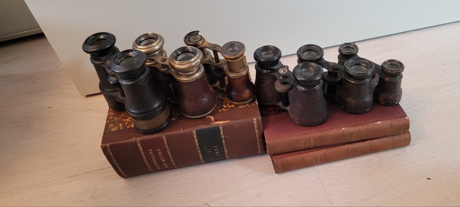 Antieke verrekijkers, Antiek en Kunst, Curiosa en Brocante, Ophalen