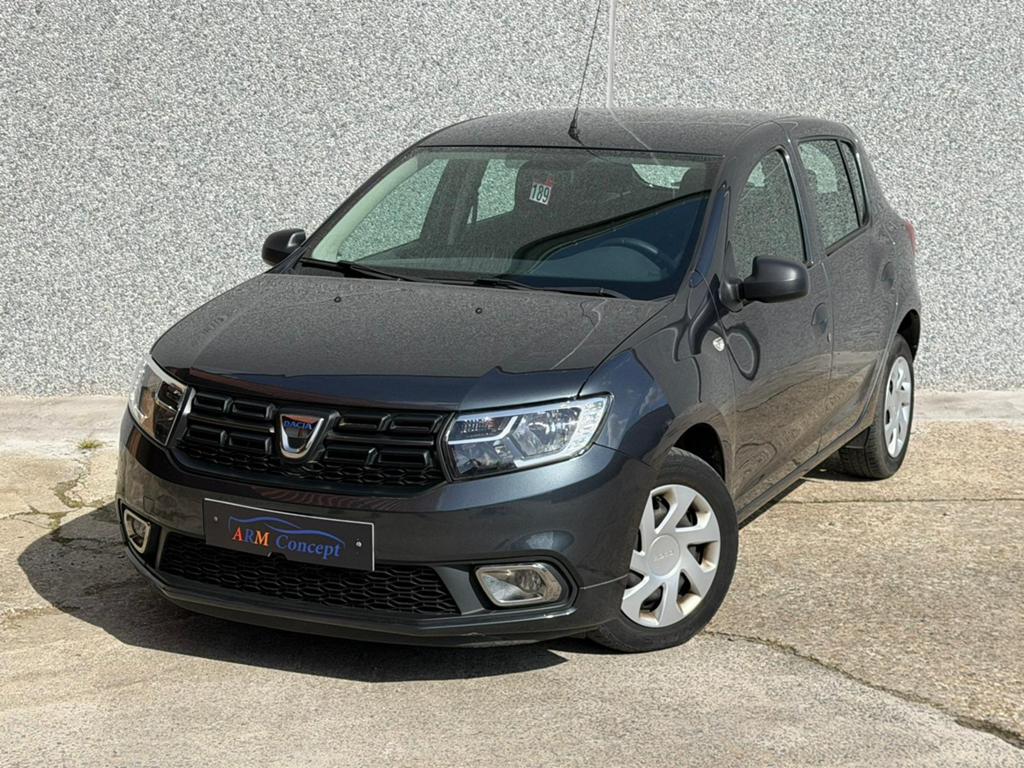 Dacia Sandero 1.0 TCE essence 2019 EURO 6d garantie 12 Mois, Zwart, Bedrijf, Sandero, Elektrische ramen