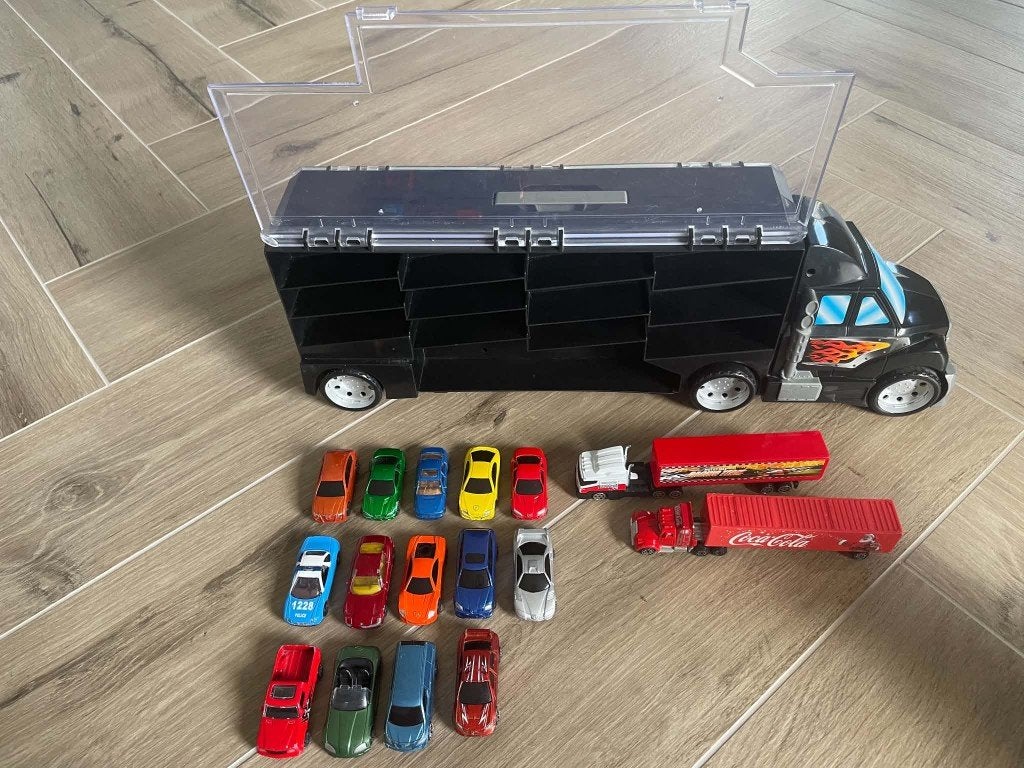 Speelgoed vrachtwagen, Ophalen of Verzenden, Gebruikt
