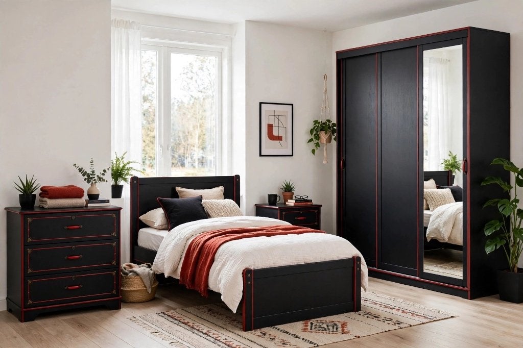 Chambre à coucher 1personne, Enlèvement, Comme neuf, Une personne