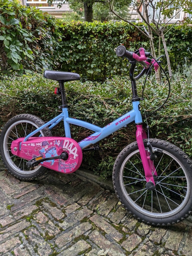 Velo Enfant 16 Pouces 4-7 Ans, Comme neuf, Enlèvement, BTwin Décathlon, Moins de 16 pouces