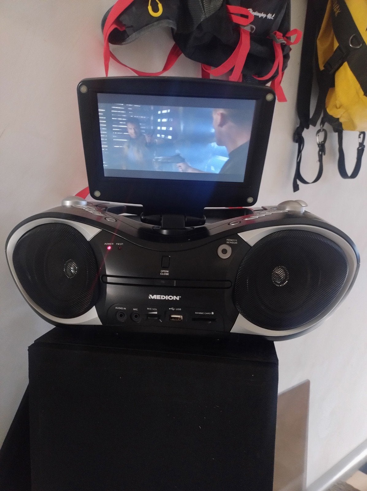 Deze Conditie Heel Er Goed , Antenne Niks Aan Is zo., TV, Hi-fi & Vidéo, Lecteurs DVD, Enlèvement, Comme neuf, Lecteur DVD, Portable