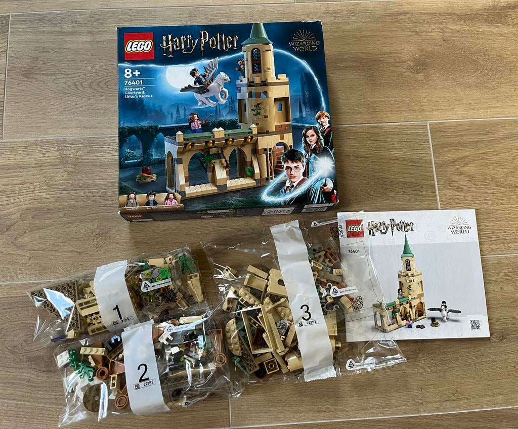 Lego Harry Potter: 76401 Sirius redding, Lego, Compleet, Ophalen of Verzenden, Complete set