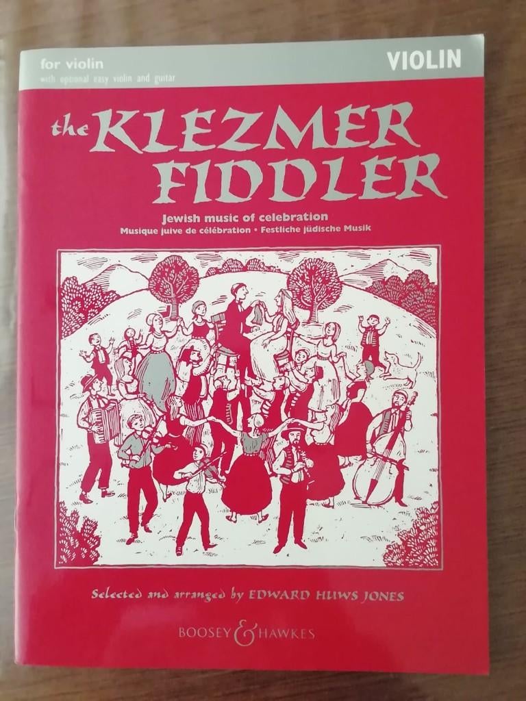 The klezmer fiddler - jewish music of celebration - ZELDZAAM, Boeken, Muziek, Ophalen of Verzenden, Nieuw, Instrument