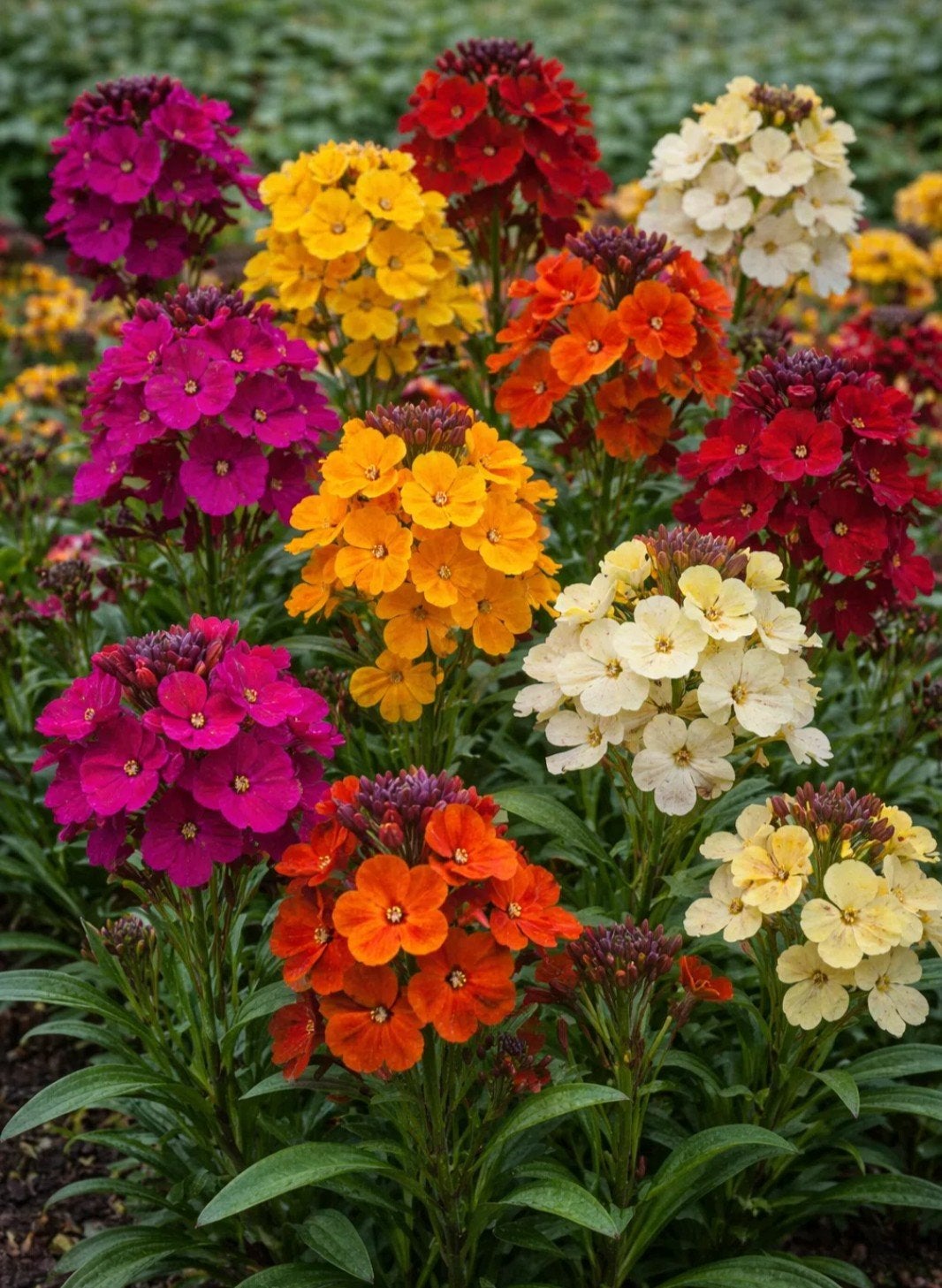 Erysimum of Muurbloem 0,50 per potje 
Verschillende kleuren., Ophalen, Vaste plant