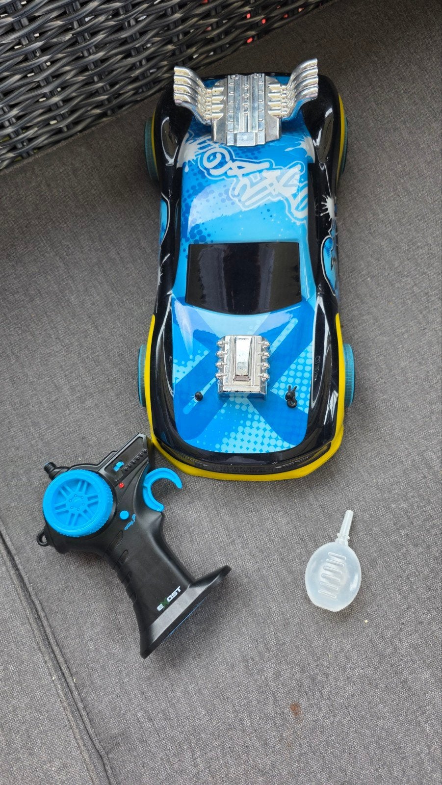 Bestuurbare auto, Enlèvement