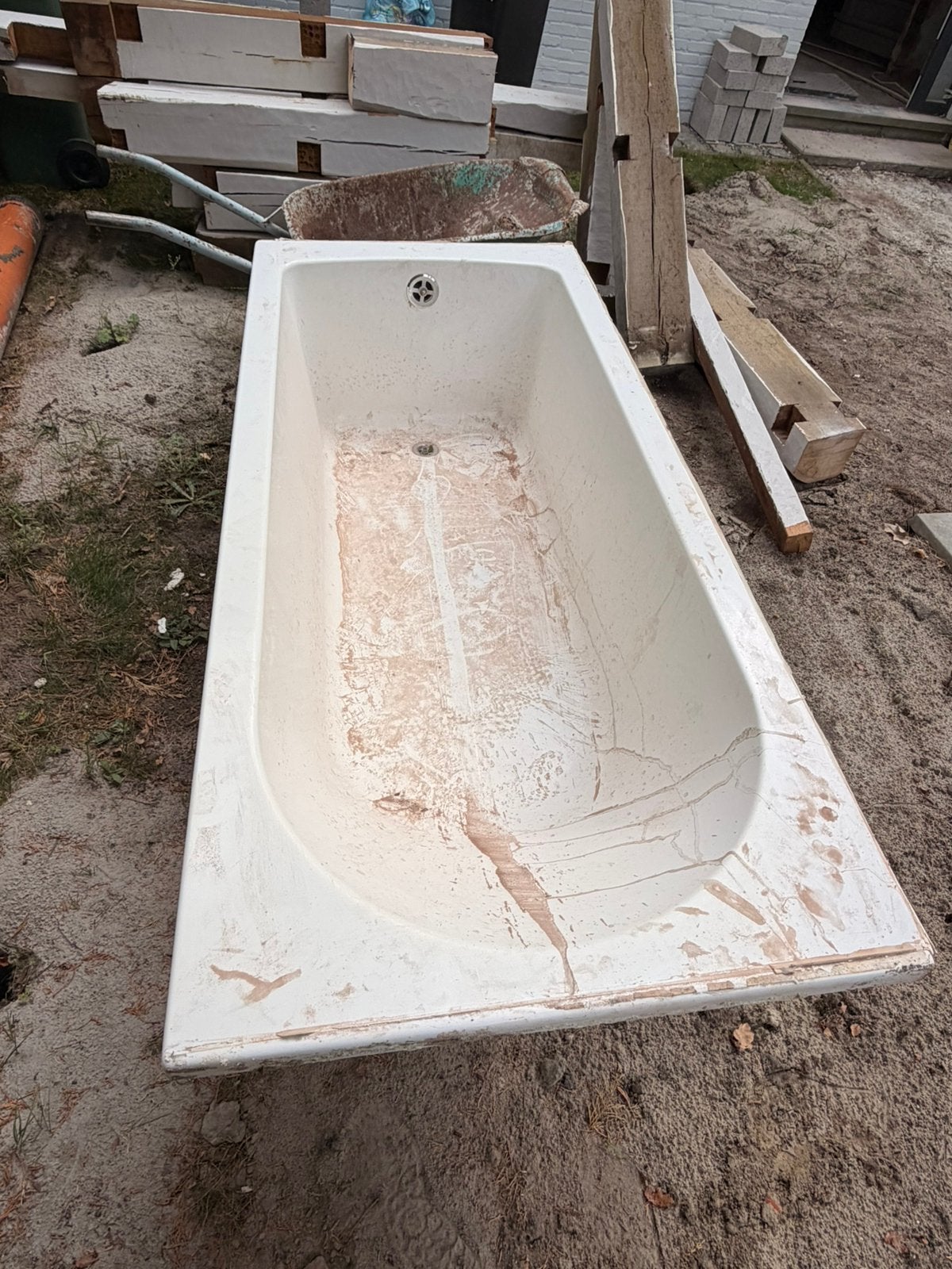 Gratis bad, Doe-het-zelf en Bouw, Sanitair, Ophalen, Gebruikt, Bad