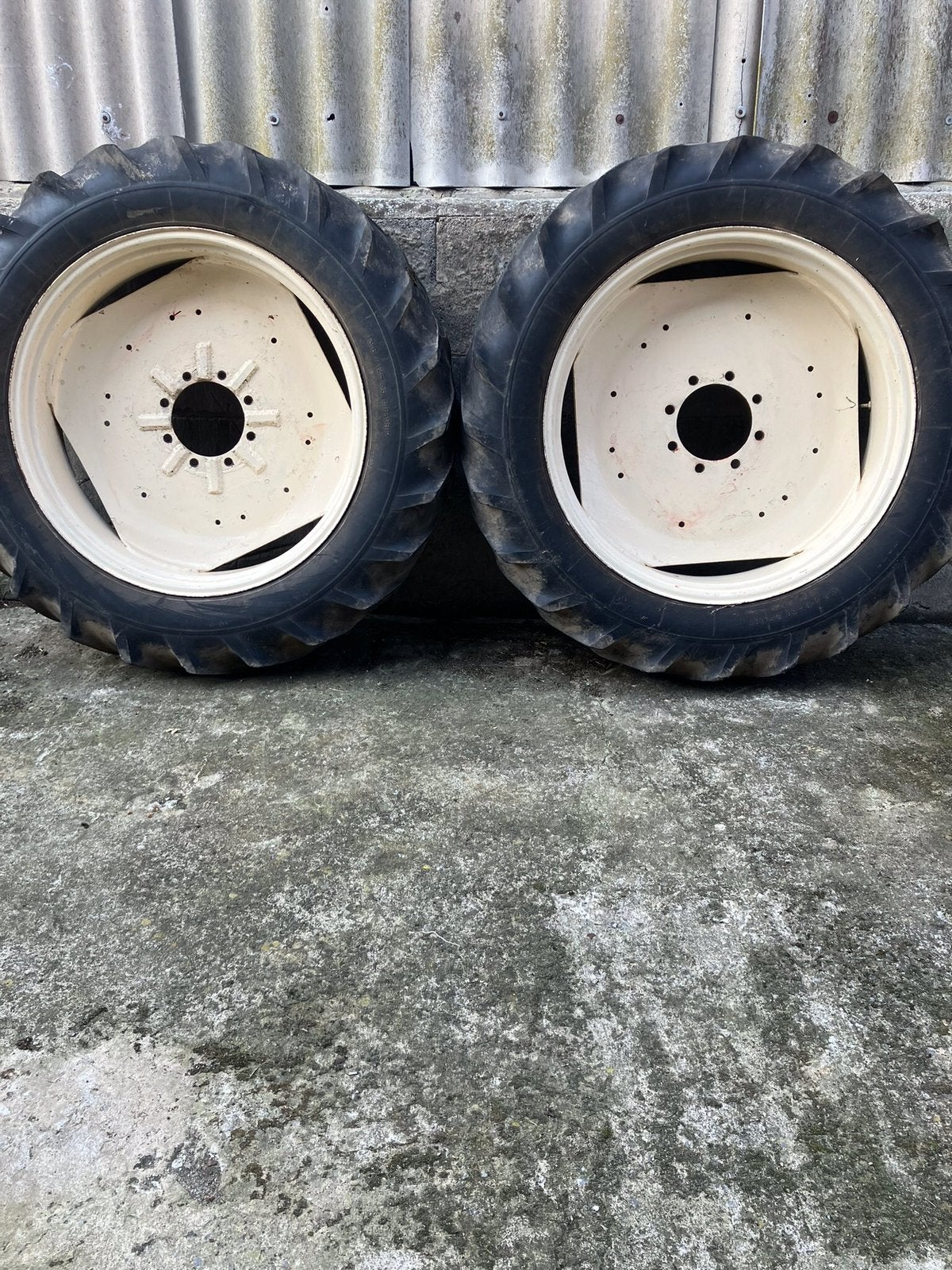 Sproei wielen landbouw, Ophalen