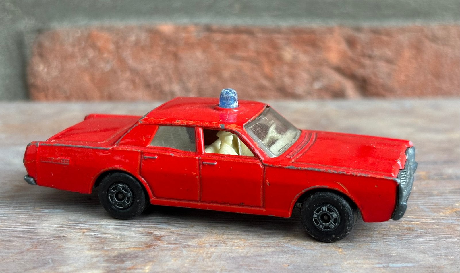Voiture de police nr 58 Matchbox de Lesney Mercury, Enlèvement ou Envoi, Comme neuf, Voiture, Matchbox