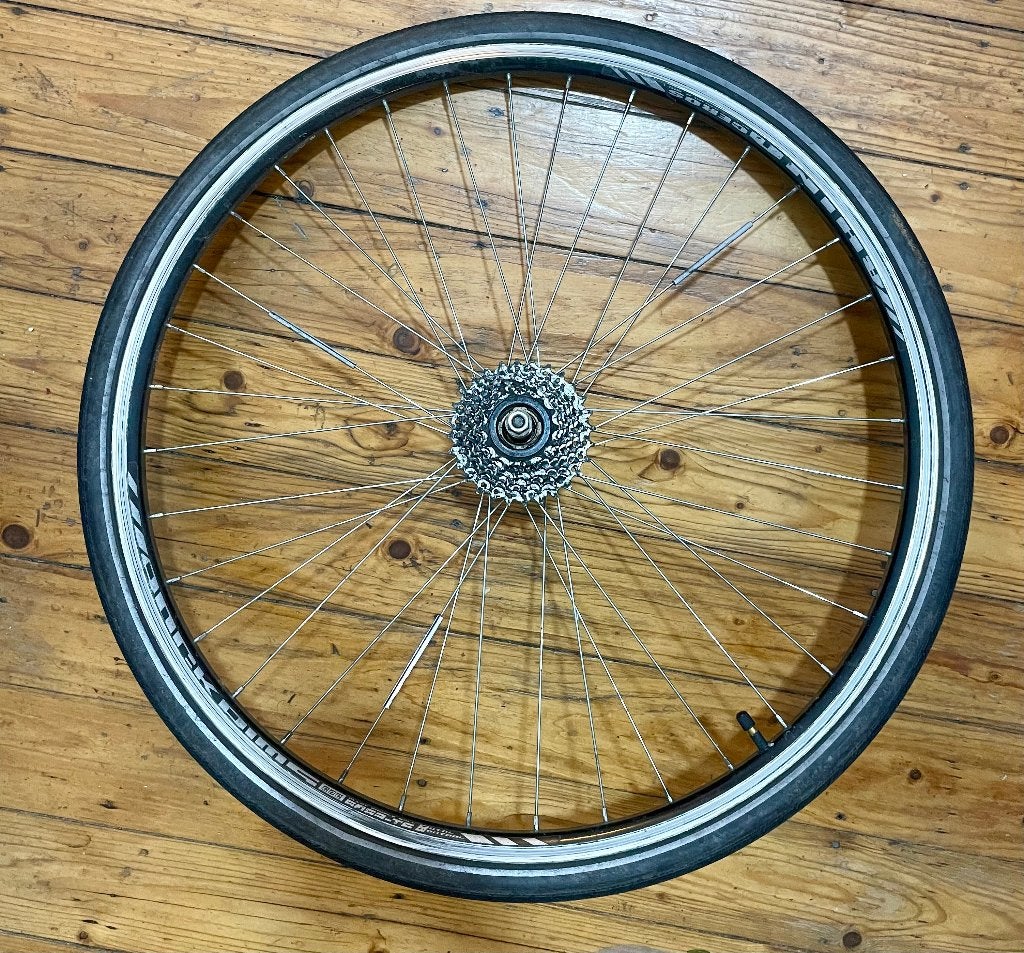 Fiets achterwiel 26 inch, Fietsen en Brommers, Toerfiets, Aluminium, Ophalen, Wiel