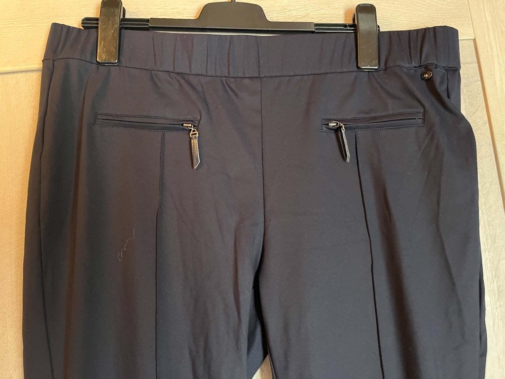 broek blauw claude arielle stretch 3xl 50 als nieuw, Enlèvement ou Envoi, Comme neuf, Pantalon ou Jeans, Claude Arielle