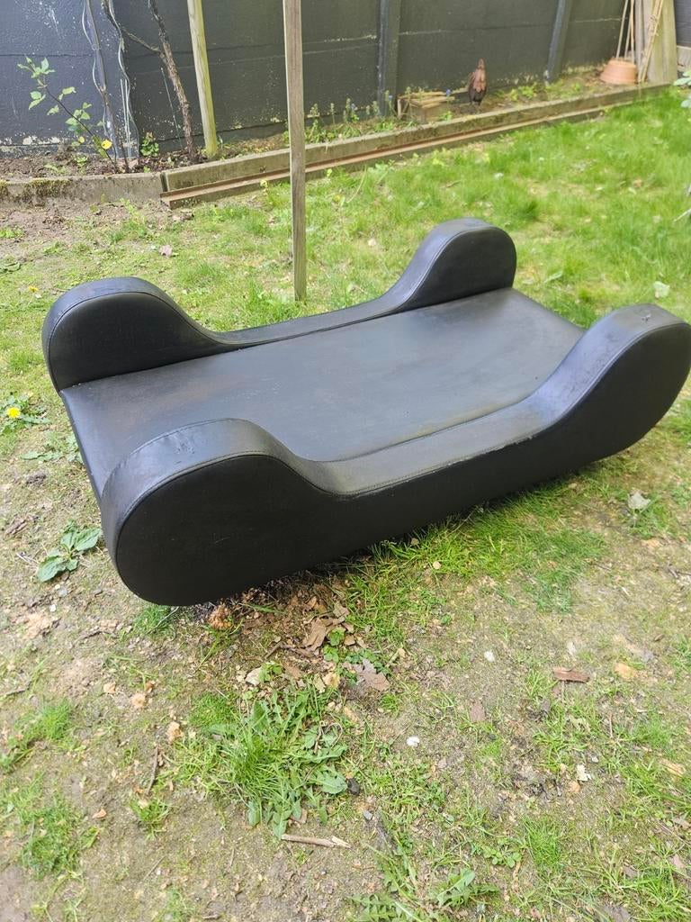 Tafel met glazen bovenkant, Huis en Inrichting, Ophalen