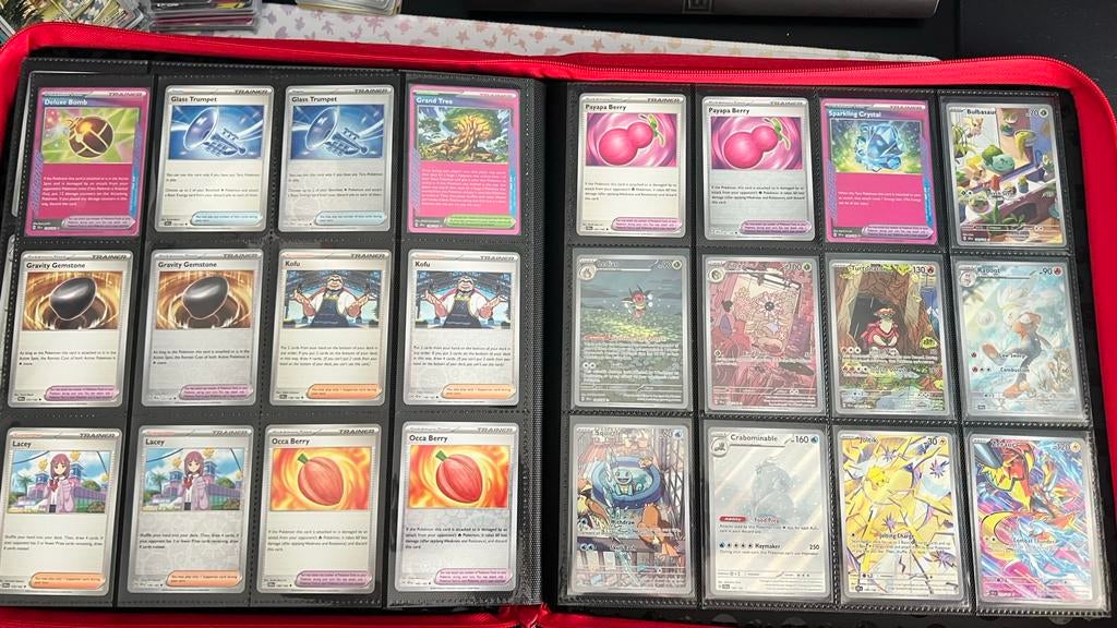 Stellar crown masterset met etb promo + charizard map, Hobby en Vrije tijd, Verzamelkaartspellen | Pokémon, Ophalen of Verzenden