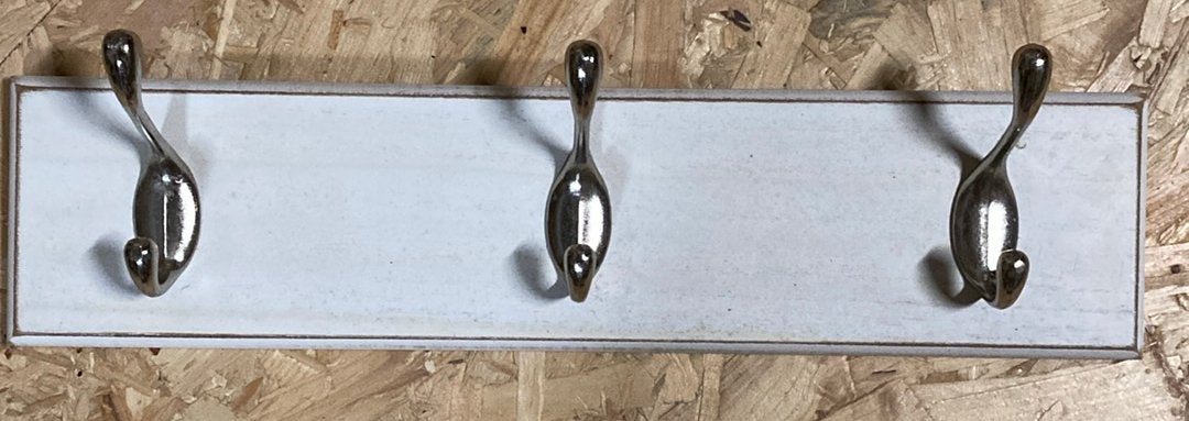 Kapstok met 3 haken voor aan muur, Wandkapstok, Nieuw, Ophalen of Verzenden, Minder dan 100 cm