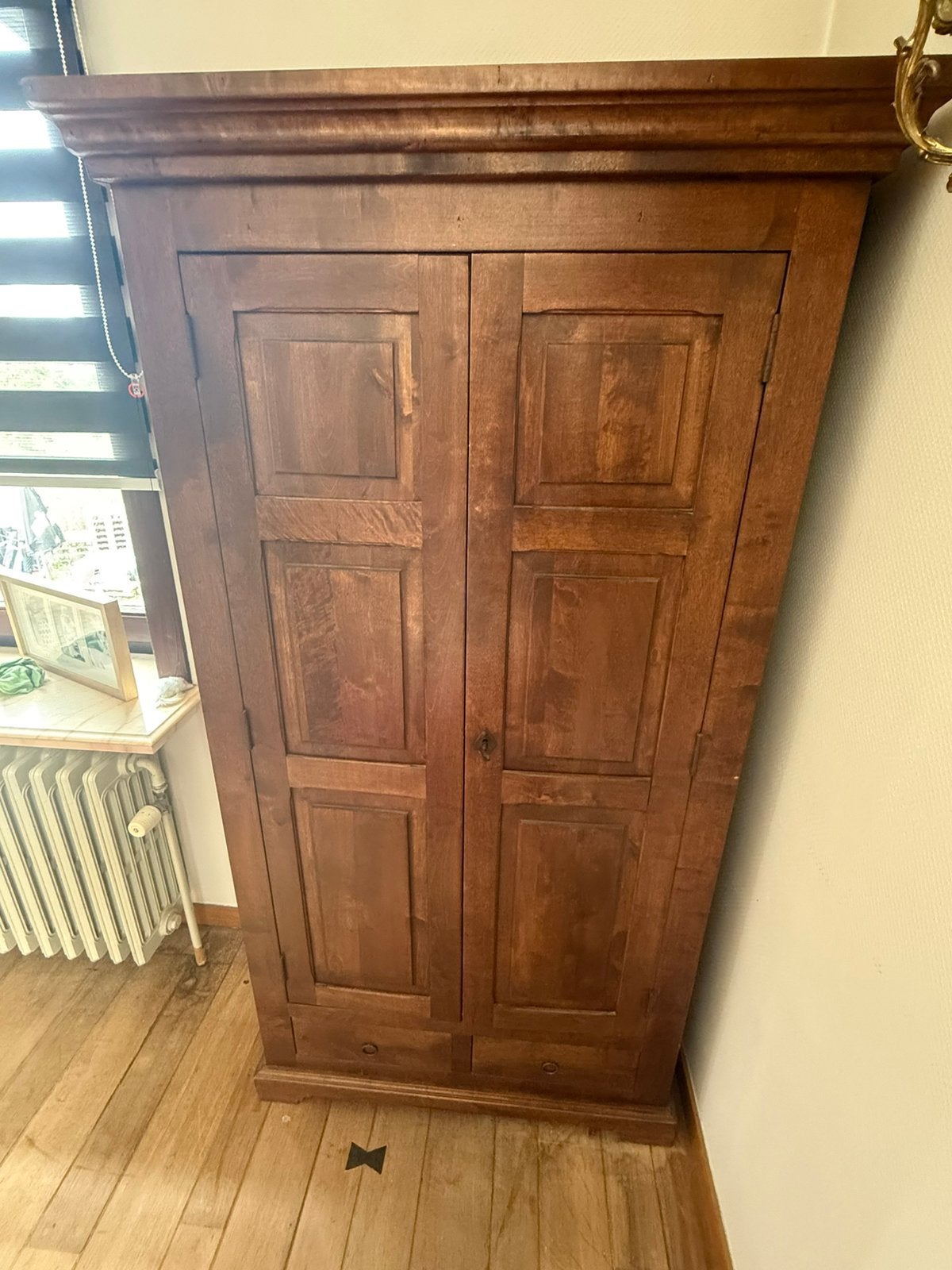 Houten kast te koop, Ophalen