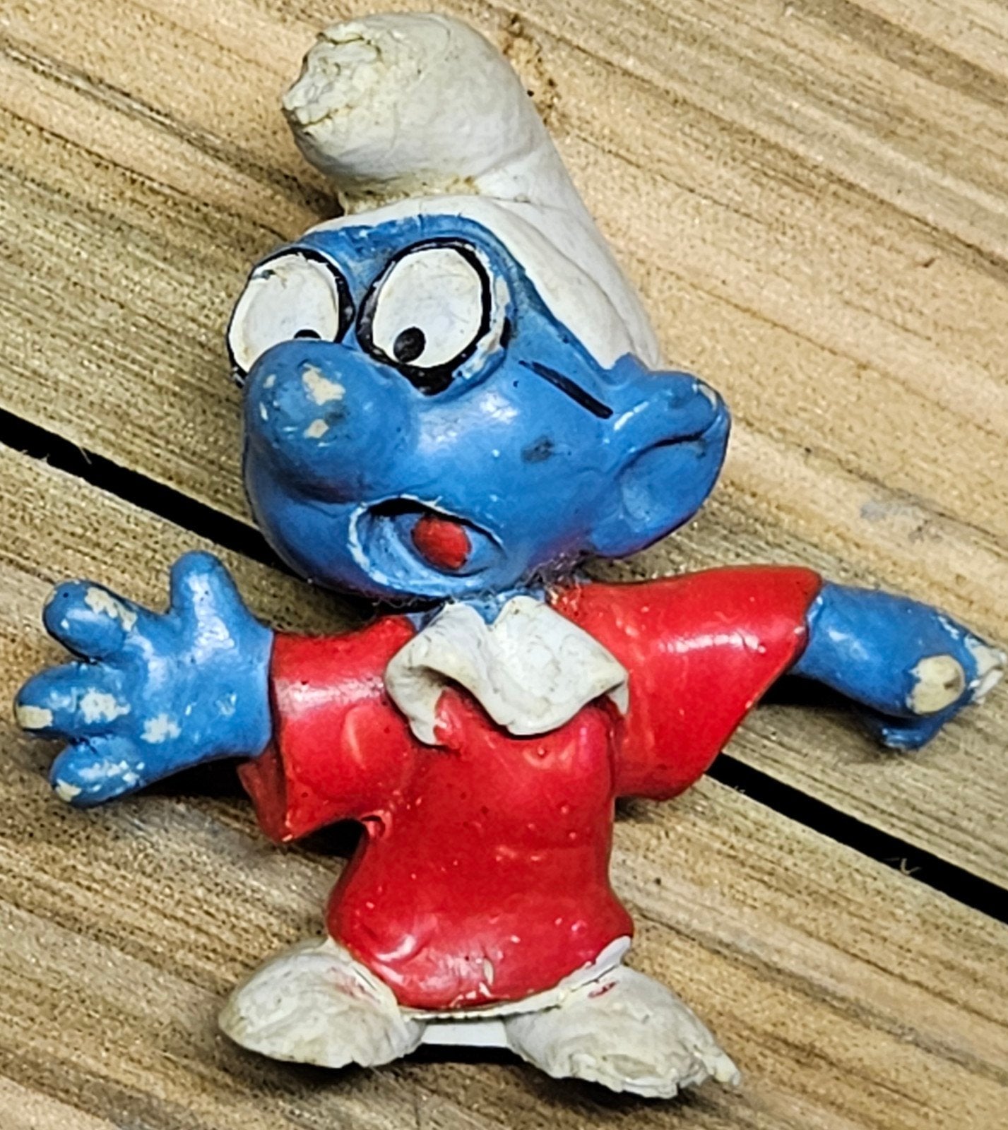 Avocat Schtroumpf Schleich avocat 1971
C'est un vi, Collections, Schtroumpfs, Enlèvement ou Envoi