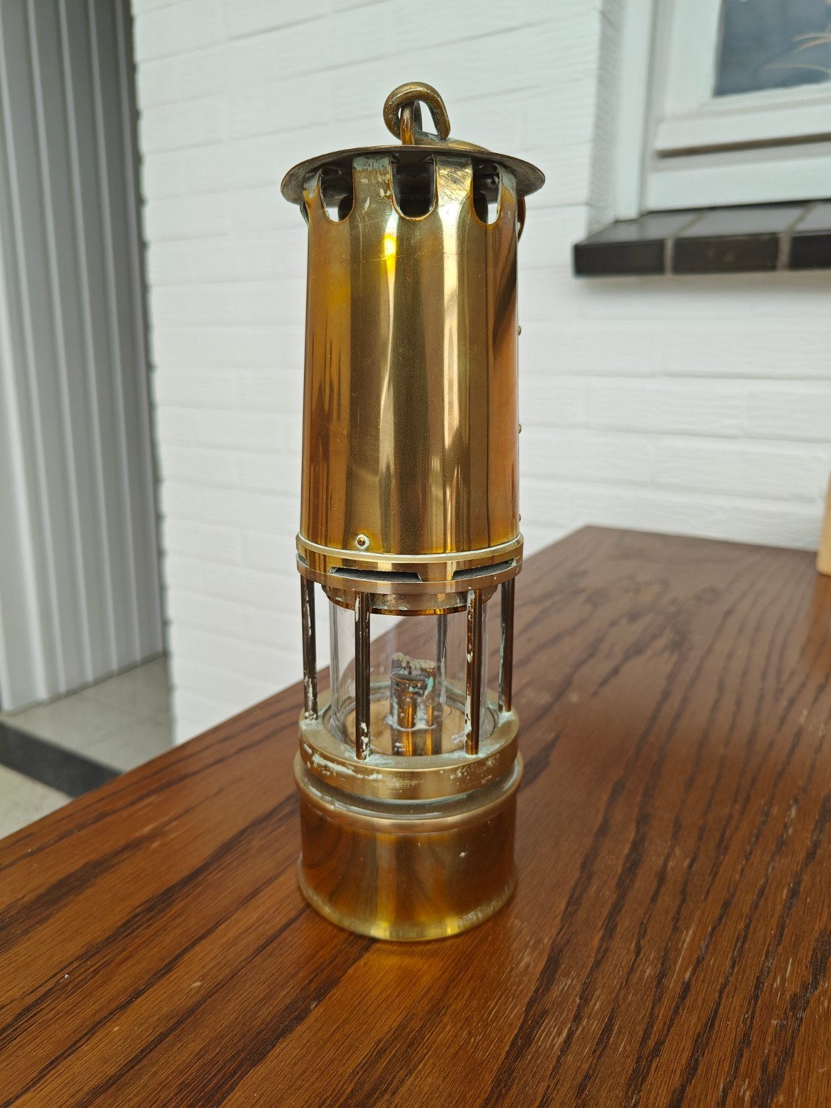 te koop sier mijnwerkerslamp, Antiek en Kunst, Ophalen