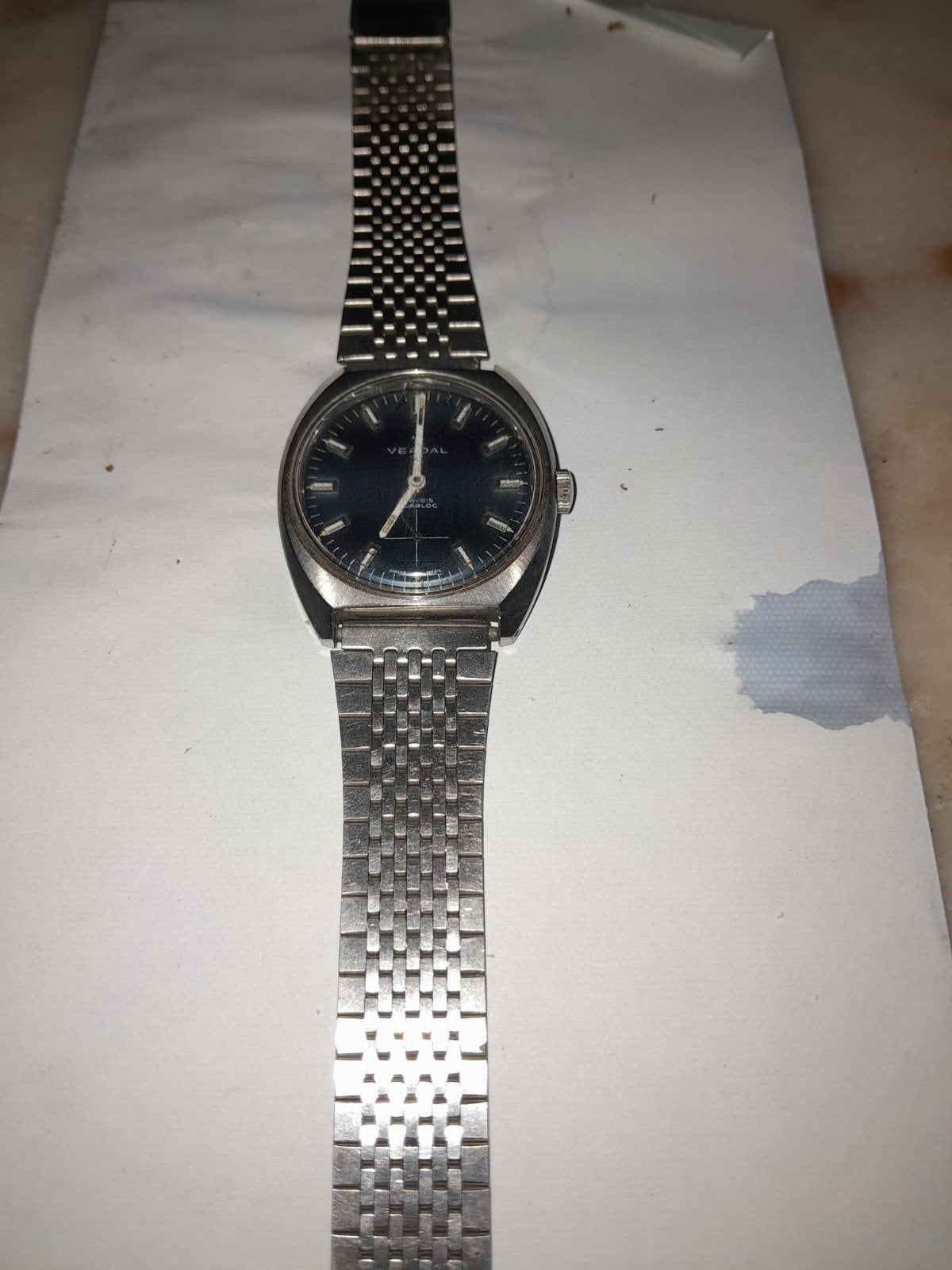 montre vintage VERDAL, Enlèvement