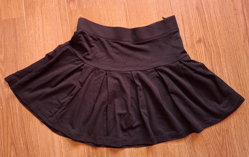 Someone zwart plooien rokje 140, Kinderen en Baby's, Kinderkleding | Maat 140, Zo goed als nieuw, Meisje, Jurk of Rok, Ophalen of Verzenden