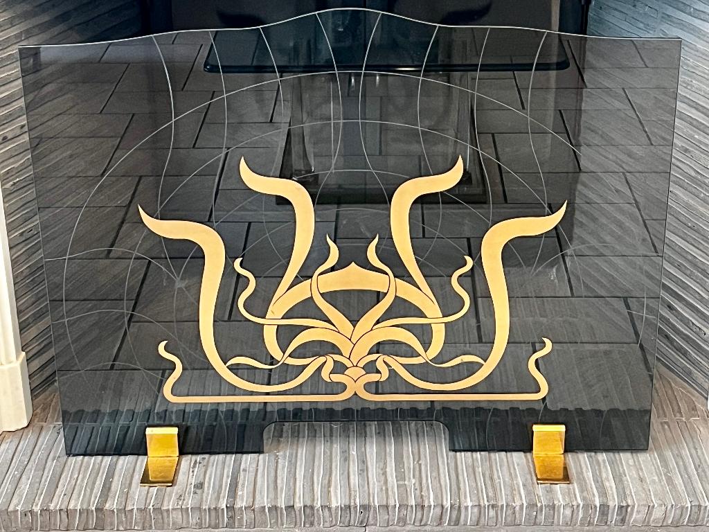 Pièce décorative pour cheminée, Maison & Meubles, Oriental, Verre, Comme neuf, Enlèvement