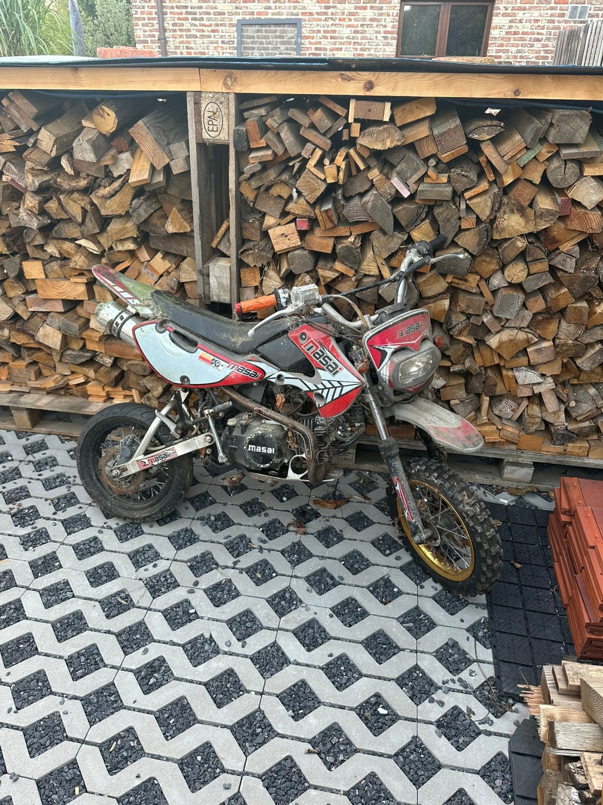 Projet cyclomoteur/pitbike, Enlèvement, Comme neuf