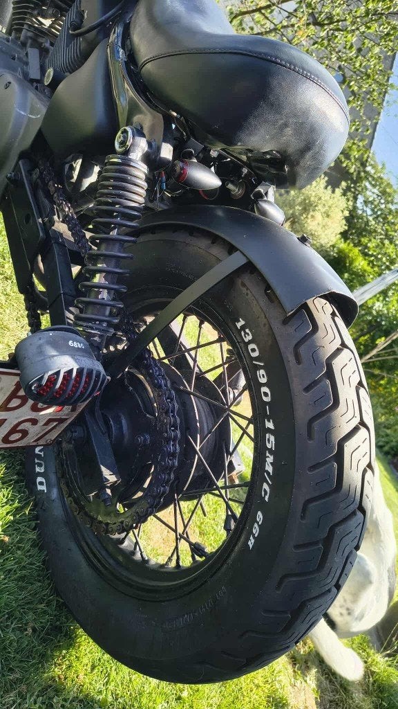 Yamaha Virago 125cc (custom/bobber), Motoren, Chopper, Particulier, 125 cc, 11 kW of minder