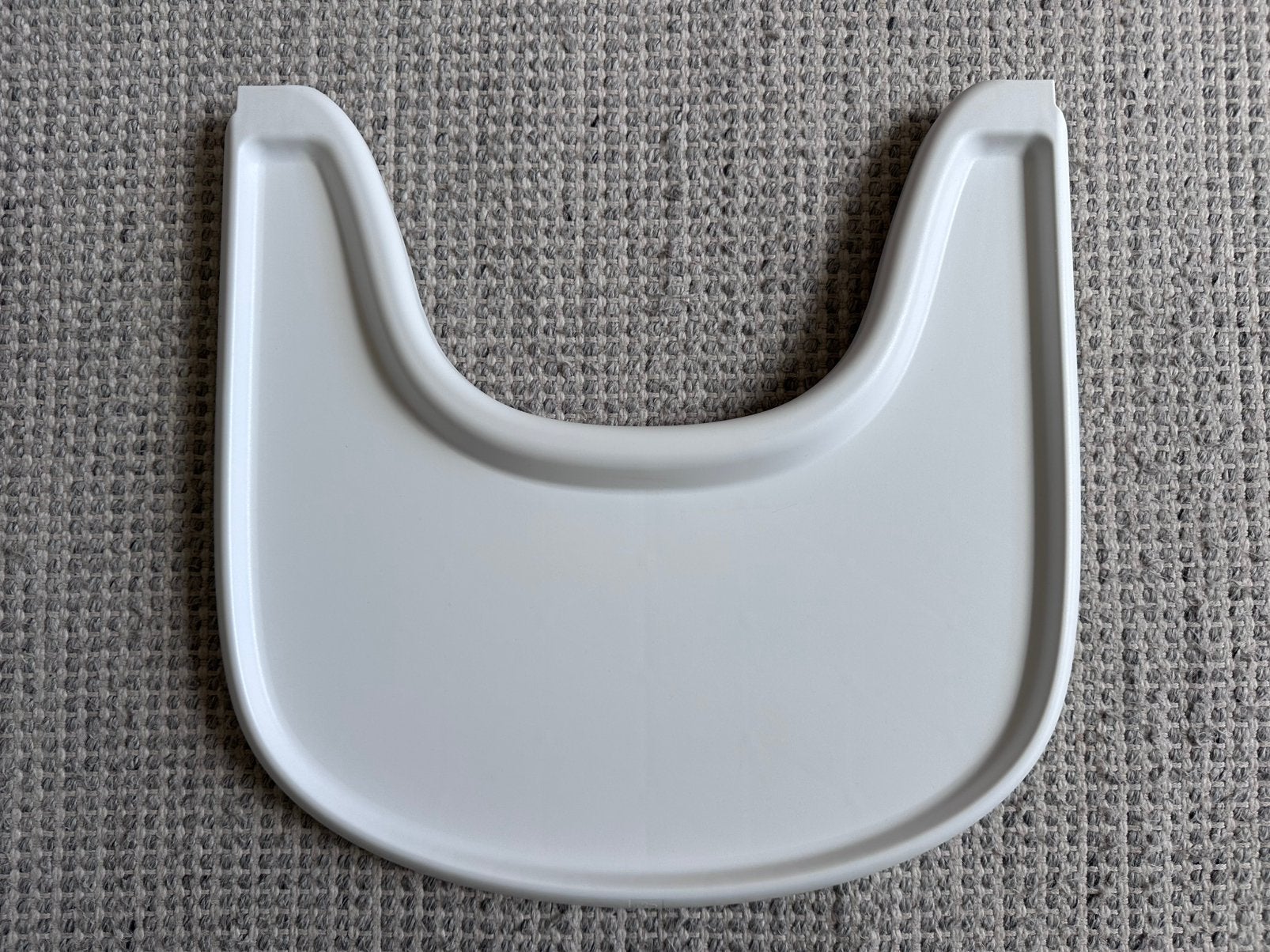 Eettablet wit voor Stokke tripp trapp, Kinderen en Baby's, Kinderstoelen, Ophalen, Zo goed als nieuw, Afneembaar eetblad