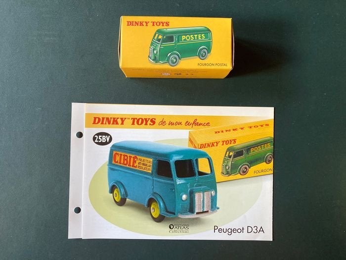 ATLAS-DINKY TOYS - 1:43 - CITROEN type H, Hobby en Vrije tijd, Ophalen of Verzenden, Nieuw, Dinky Toys