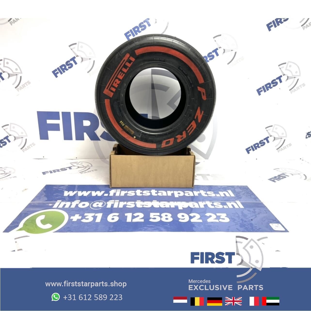 ORIGINELE FORMULE 1 Pirelli P ZERO BAND F1 SLICK ROOD SOFT T, Collections, -, Utilisé, -, -