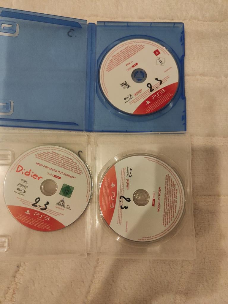 3 promo-cd voor PlayStation 3, Ophalen of Verzenden