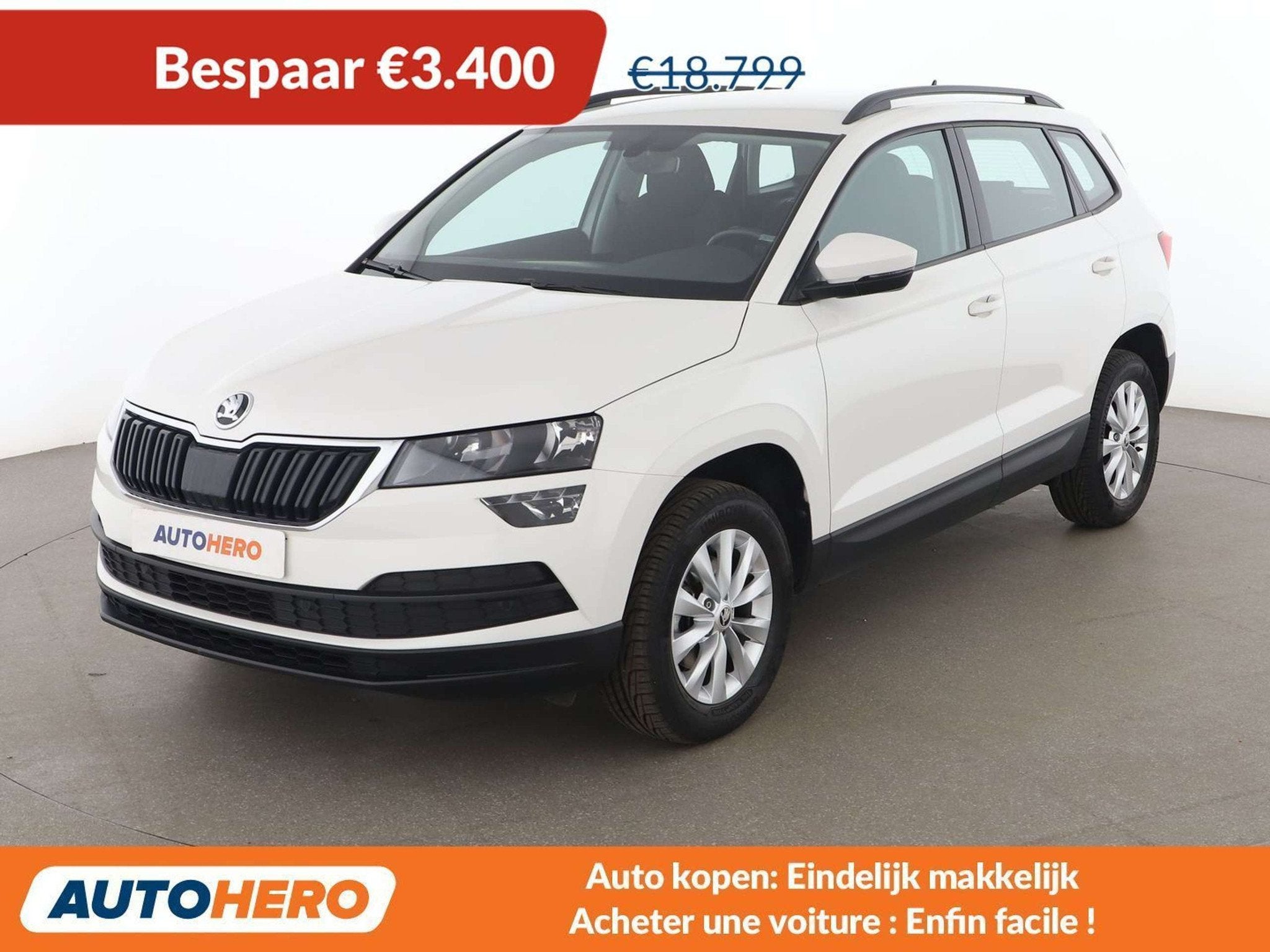 Skoda Karoq 1.0 TSI Ambition (année de construction 2020), Autos, Achat, Noir, 5 places, https://public.car-pass.be/vhr/d33c1a54-632b-4934-99f0-c35ebd8dfd3d