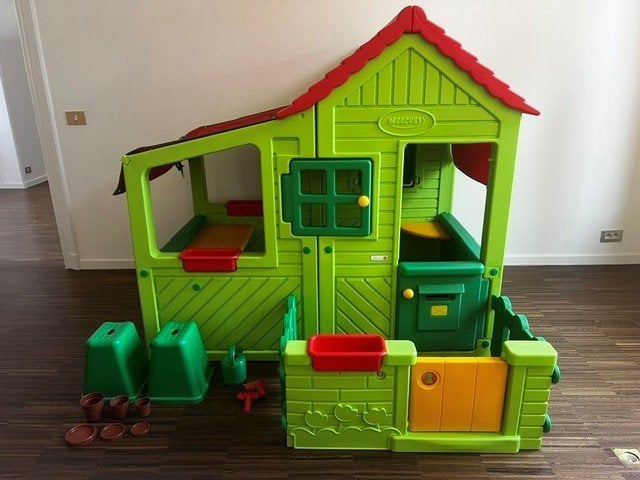 Speelhuisje Berchet, Kinderen en Baby's, Speelgoed | Buiten | Speelhuisjes, Ophalen, Gebruikt, Kunststof