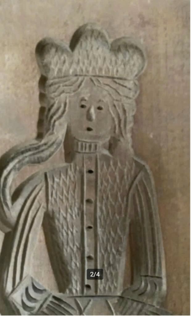 Houten speculaasvorm (speculaasplank), Antiek en Kunst, Ophalen of Verzenden