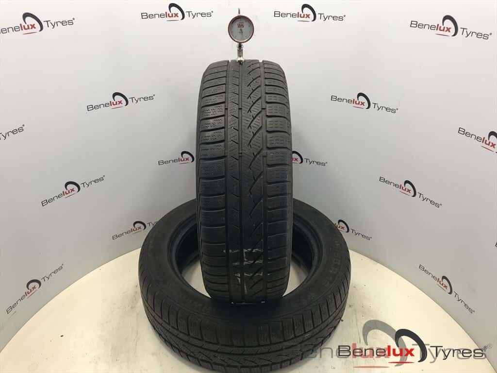 winter 195/55R16 87T Continental 195/55 R16 195/55/16 195551, Auto-onderdelen, Ophalen, Gebruikt, -, Winterbanden