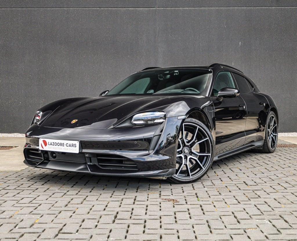 Porsche Taycan 93.4 kWh Turbo S, Automaat, 460 kW, Zwart, Zwart
