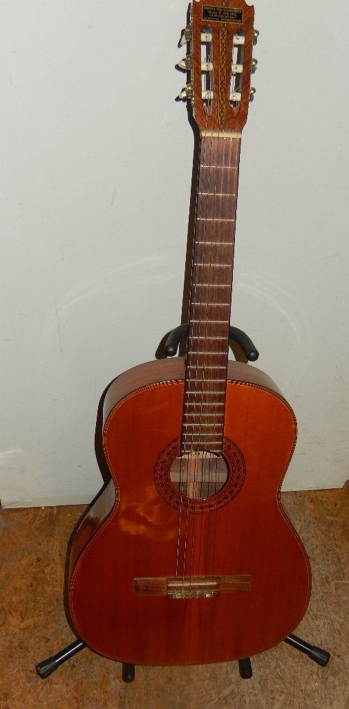 Klassieke gitaar Japan + koffer, Ophalen, Gebruikt, Klassieke of Spaanse gitaar