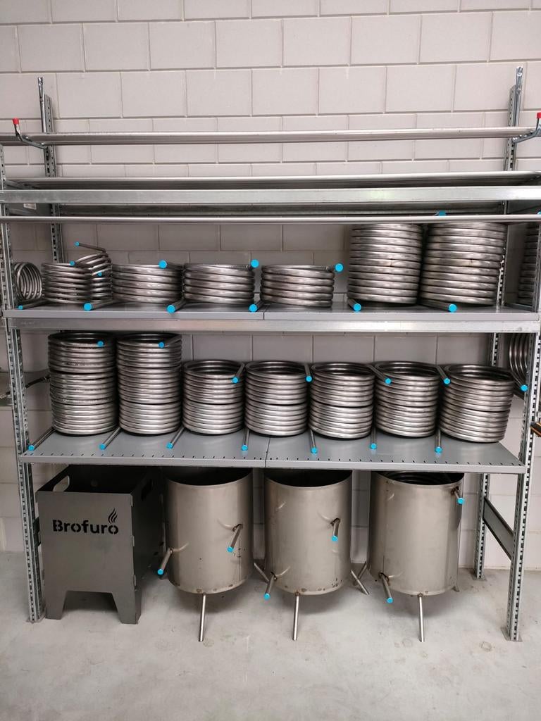 Zwembadverwarming hottub spiraal warmtewisselaar heatcoil, Ophalen of Verzenden, Verwarming