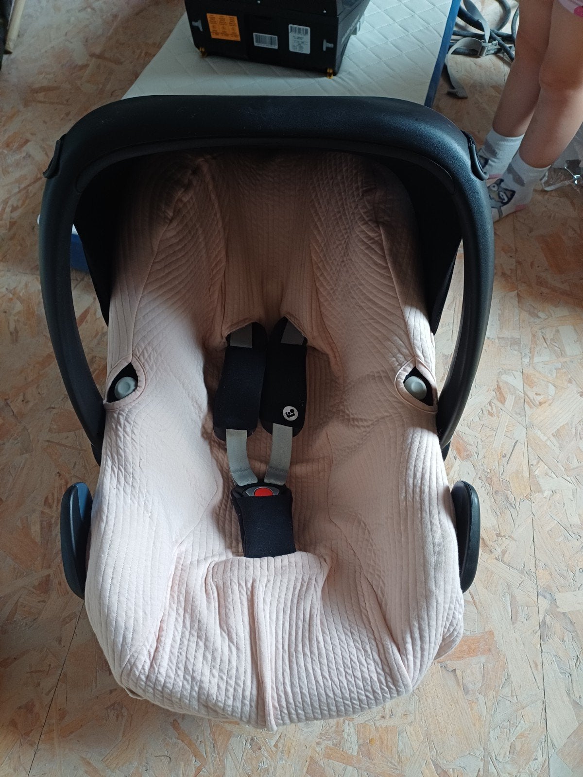 Maxi cosi autostoel + maxi cosi basis, Enfants & Bébés, Comme neuf, Protection latérale, Enlèvement, Isofix