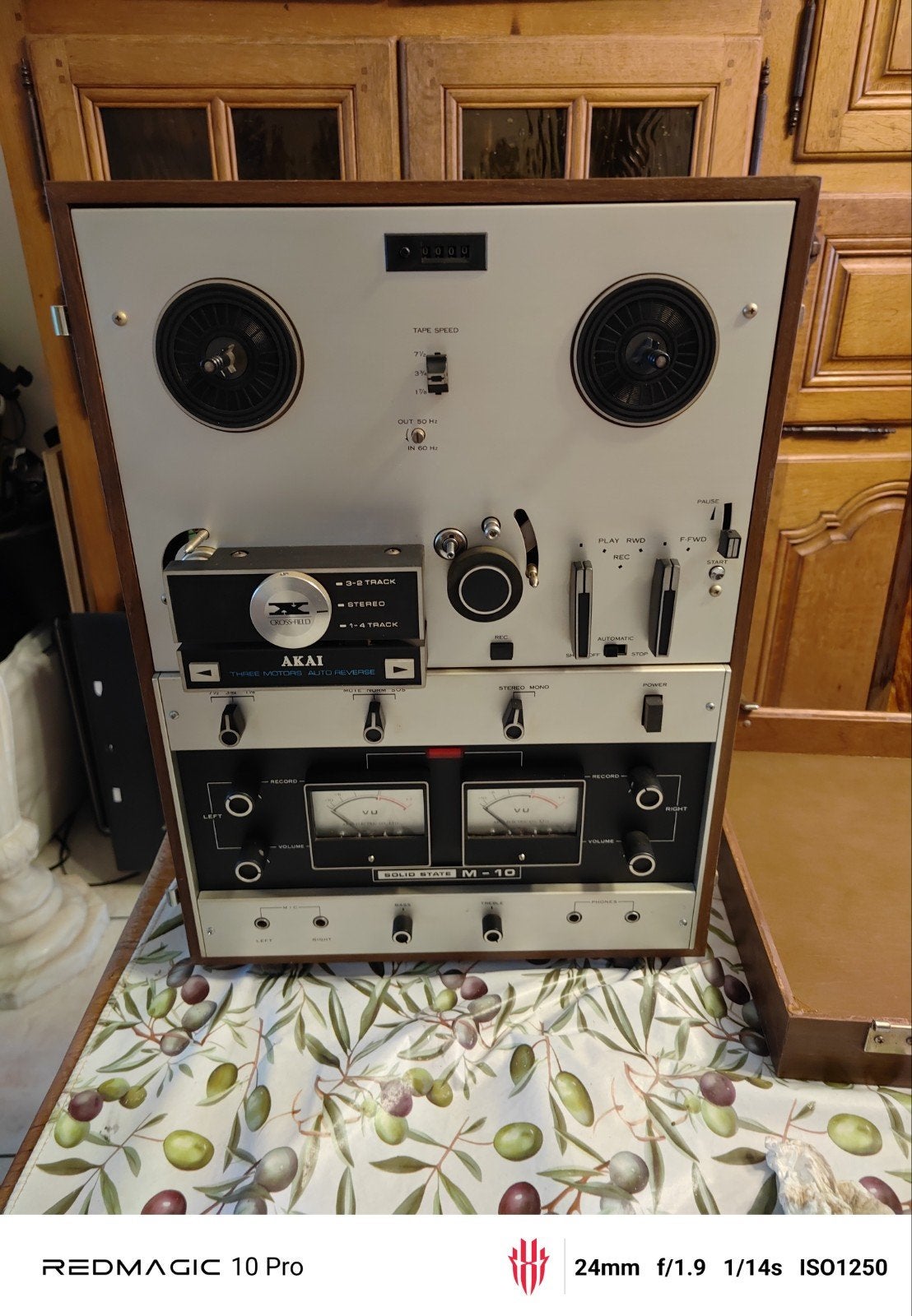 lecteur enregistreur autoreverse a bande AKAI M-10, TV, Hi-fi & Vidéo, Enlèvement