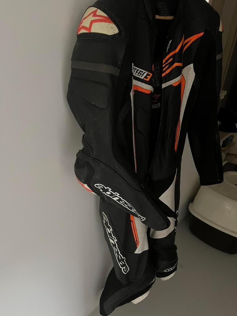 Alpinestar eendelig pak, Motoren, Ophalen