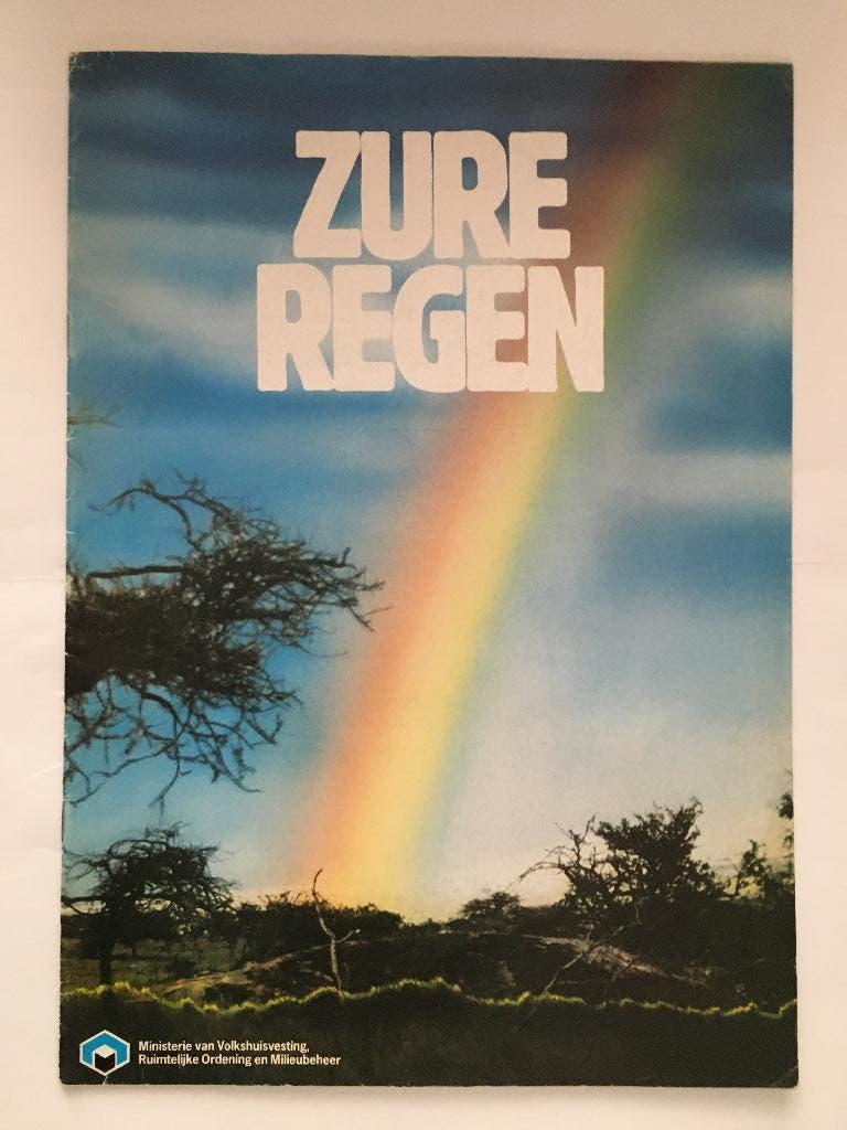Zure regen. VROM, Boeken, Natuur, Verzenden, Zo goed als nieuw, Natuur algemeen