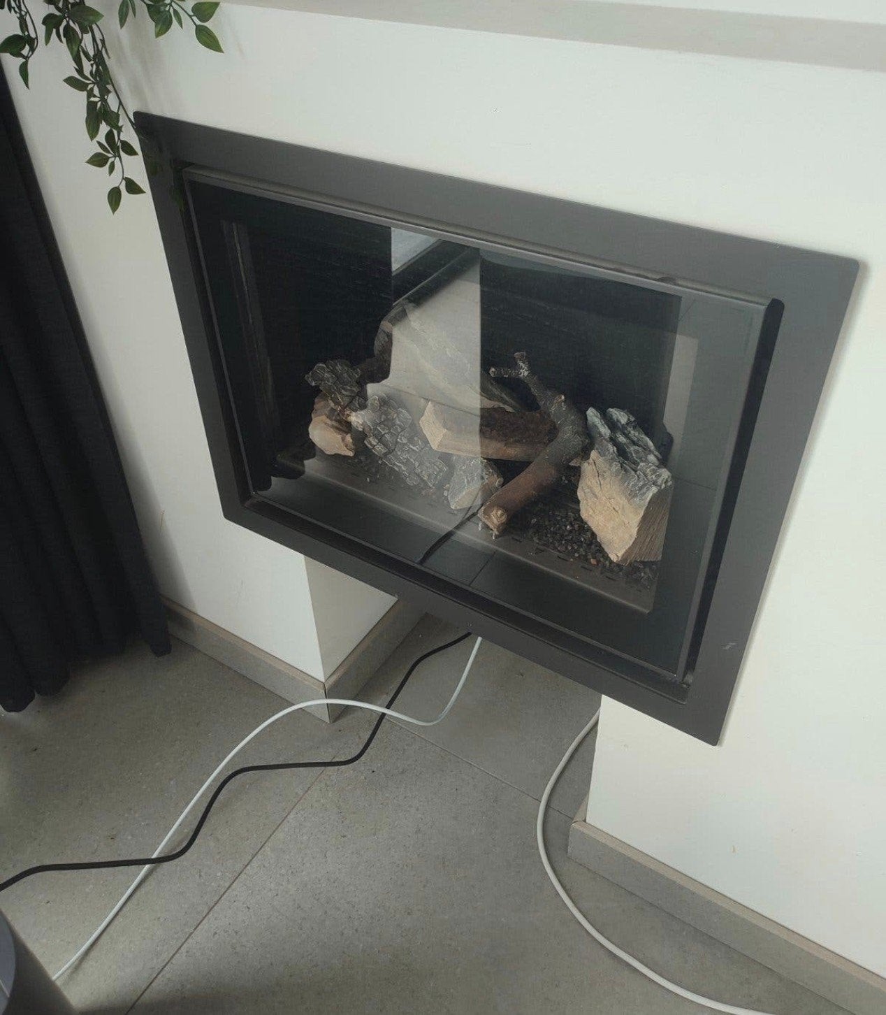 inbouwkachel Jidé gas, Enlèvement, Comme neuf, Encastré, Cheminée au gaz