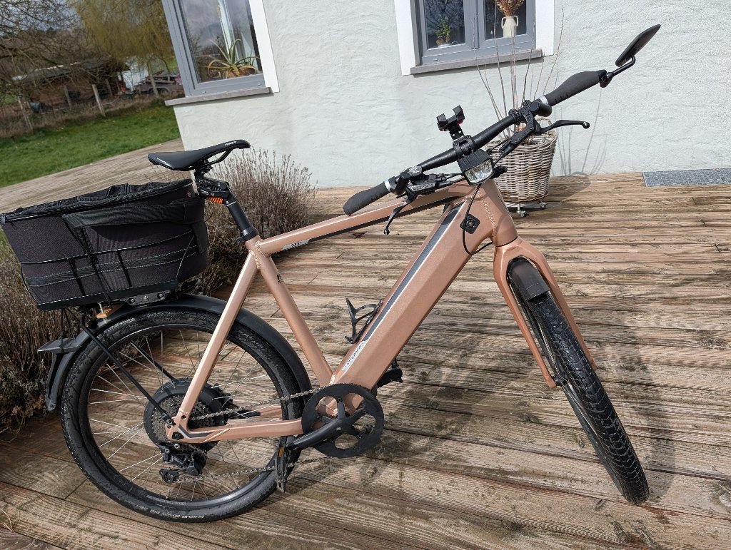Stromer St1 x XL 45 km/h 2019 8000 km 983wh, Enlèvement, Utilisé, 50 km par batterie ou plus, Stromer